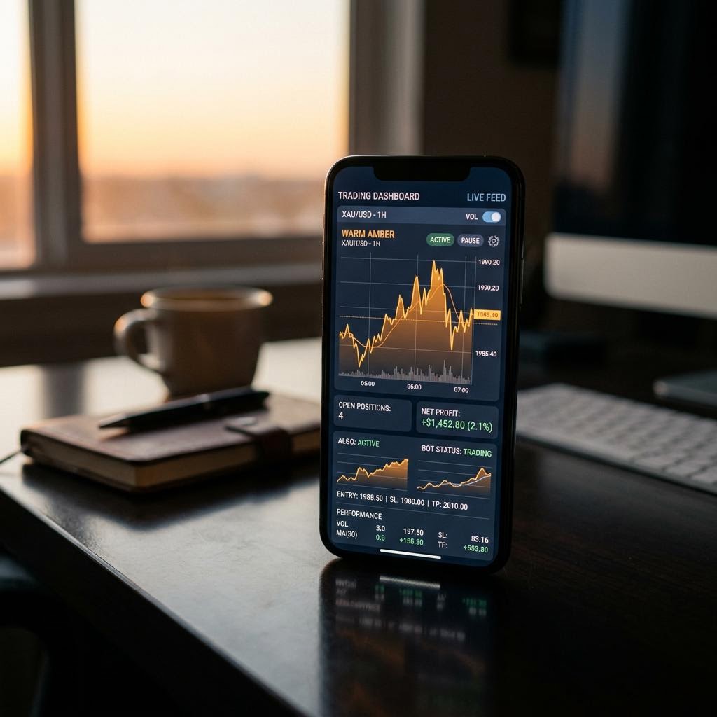 Nord Kapek AI crypto trading platform user interface